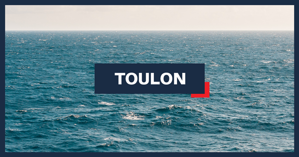 Mer calme - Large de Toulon