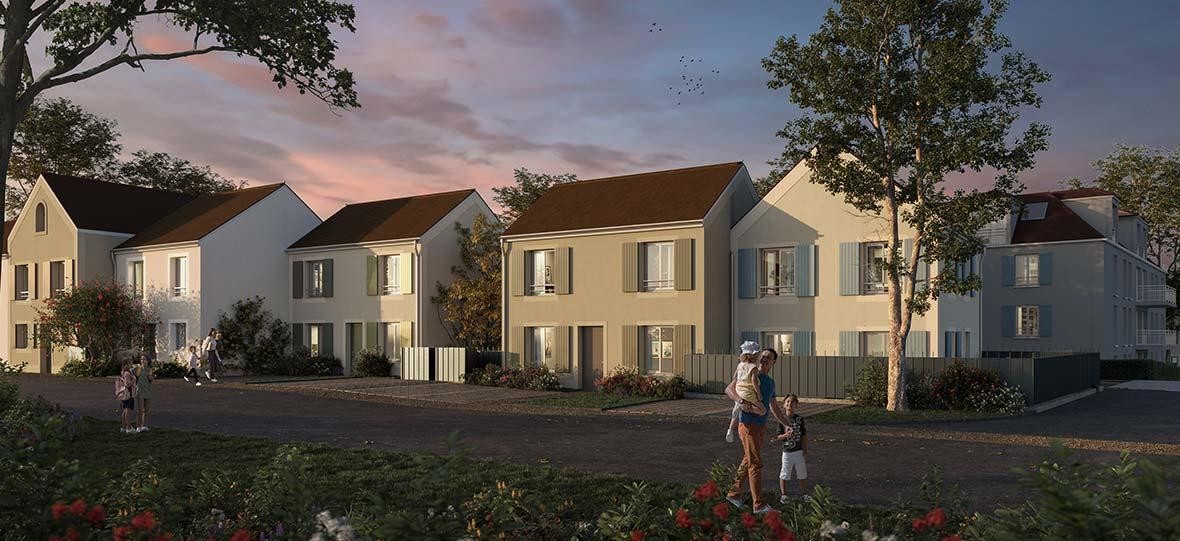 Programme immobilier neuf Saint-Thibault-des-Vignes (77400) - Le Hameau ...