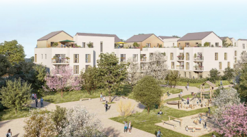 Programme Neuf LE DOMAINE DU PARC MANSART - BAT B Plaisir