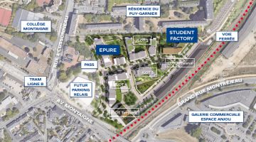 Programme Neuf EPURE - QUARTIER MONTAIGNE Angers